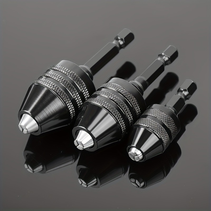 Power Tools Extension - อะแดปเตอร์แปลงดอกสว่านไฟฟ้าแบบไม่มีกุญแจ หัวจับดอกสว่านแบบ Collet ตัวต่อขยาย ไขควง อะแดปเตอร์ดอกสว่าน