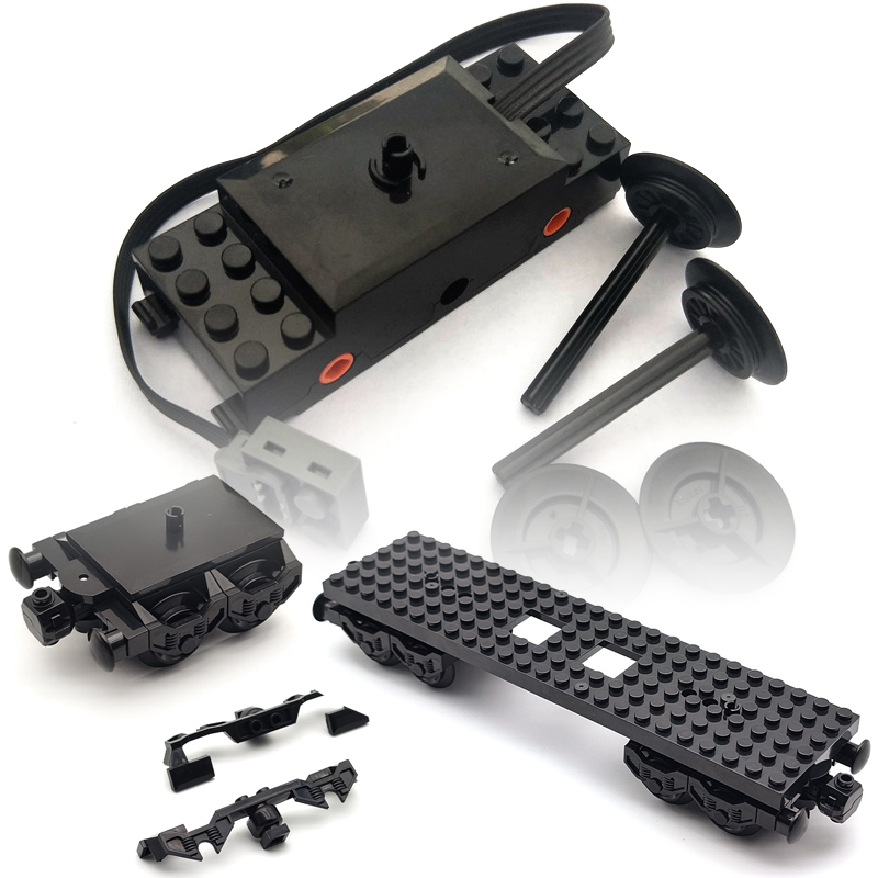 Power Tools Lego - รถราง รถไฟ รถบรรทุก MOC บล็อกตัวต่อ ​