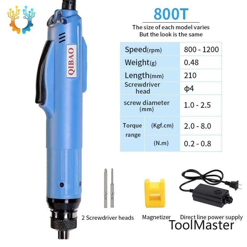 Power Tools Safety - 【2026】800T ไขควงไฟฟ้าอัตโนมัติ สว่านมือ เครื่องมือไฟฟ้า ไขควงไฟฟ้า ความแม่นยำระดับอุตสาหกรรม