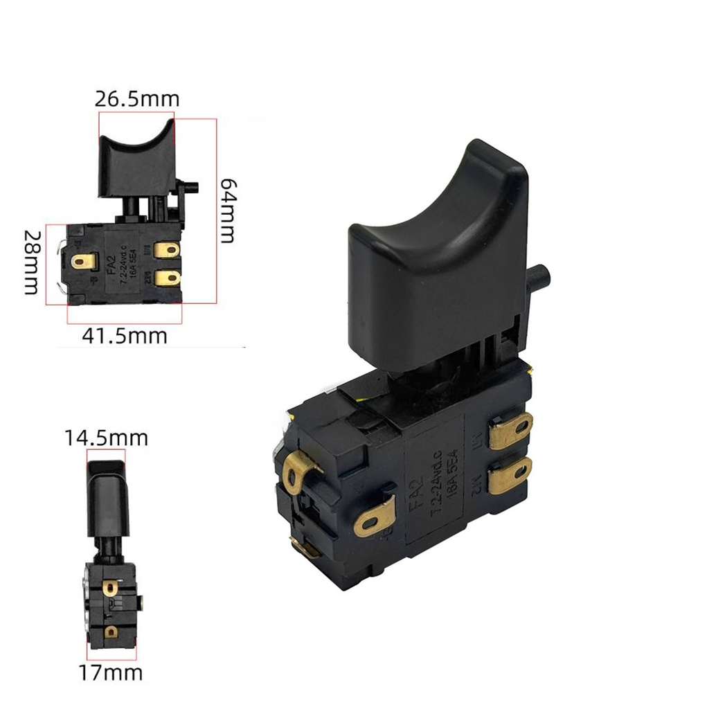 Power Tools Online - สวิตช์ควบคุมความเร็วสว่านไฟฟ้าลิเธียม 12V 21V สวิตช์เปลี่ยนทิศทางการหมุนไปข้างหน้าและย้อนกลับ อุปกรณ์เสริมเครื่องมือไฟฟ้า