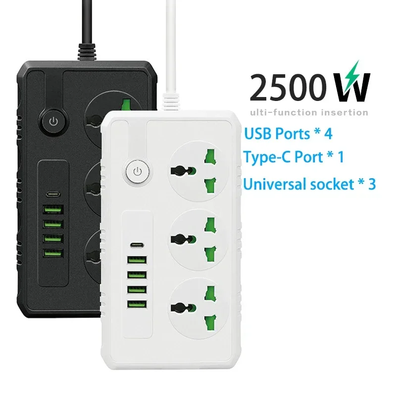 Power Tools Extension - ปลั๊กพ่วงพร้อมพอร์ต USB 4 ช่อง และพอร์ต Type-C