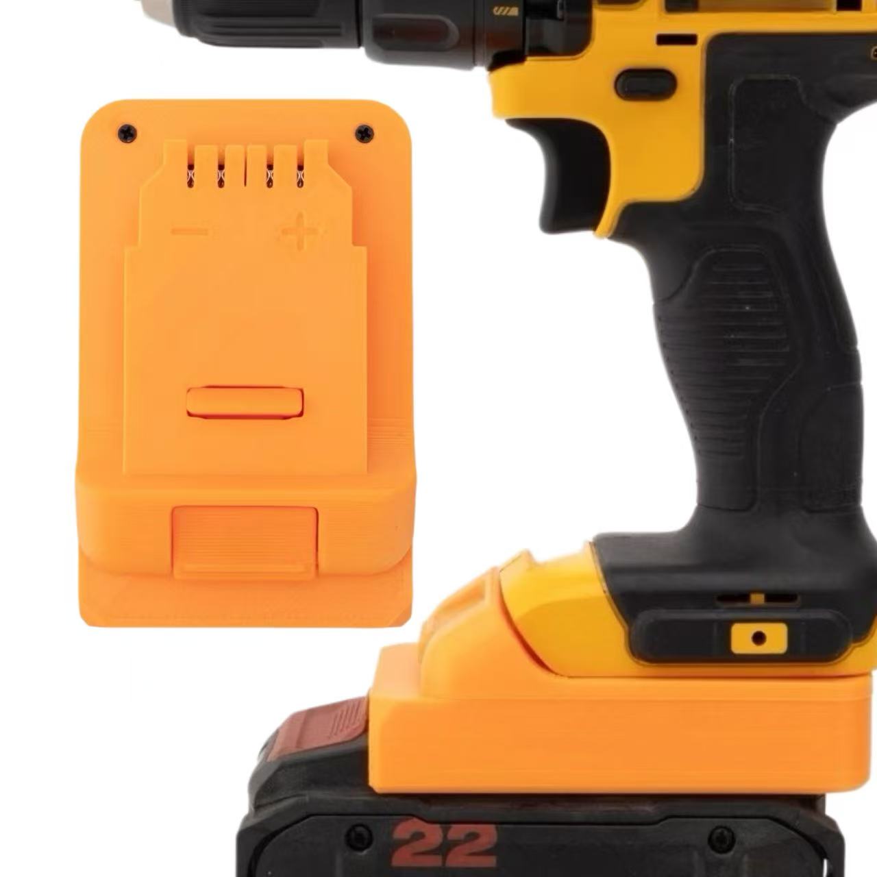 Power Tools Hilti - สำหรับอะแดปเตอร์แปลงแบตเตอรี่ Li-ion ซีรีส์ HILTI 22V ให้ใช้กับเครื่องมือไฟฟ้าซีรีส์