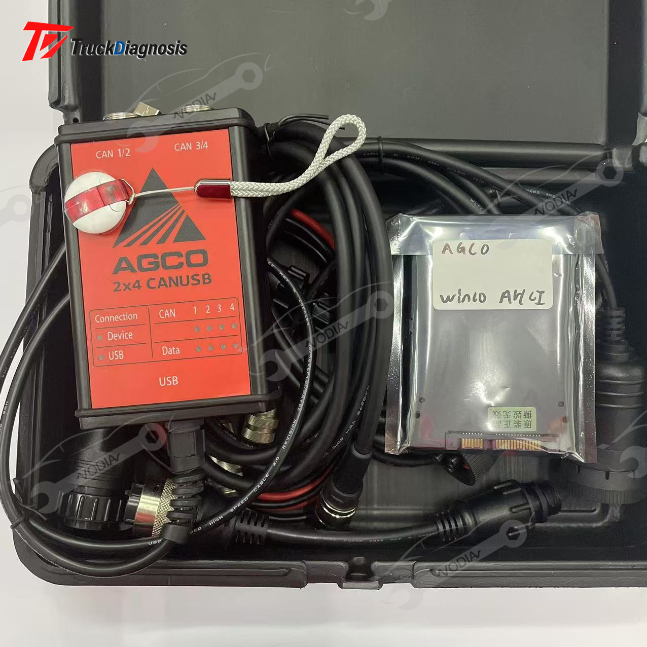 Power Key Tools - สําหรับ AGCO Diagnostic kit สําหรับ AGCO