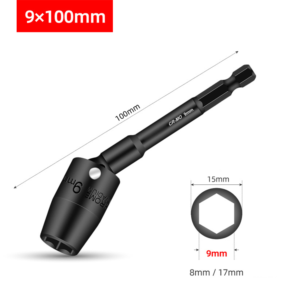 1 PC 100mm HEX ซ็อกเก็ต H8-H19 - Power Tools Online บทวิจารณ์และราคา