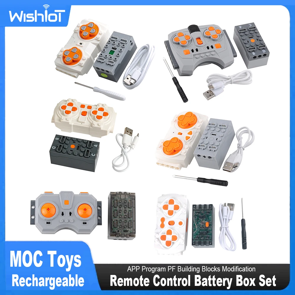 MOC รีโมทคอนโทรลชุดแบตเตอรี่แบ - Power Tools Lego บทวิจารณ์และราคา