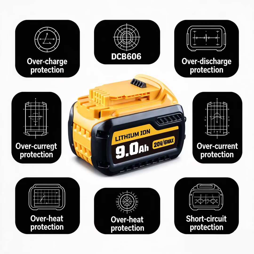 แบตเตอรี่ลิเธียม-ไอออน 9/12/15 - Power Tools Used บทวิจารณ์และราคา