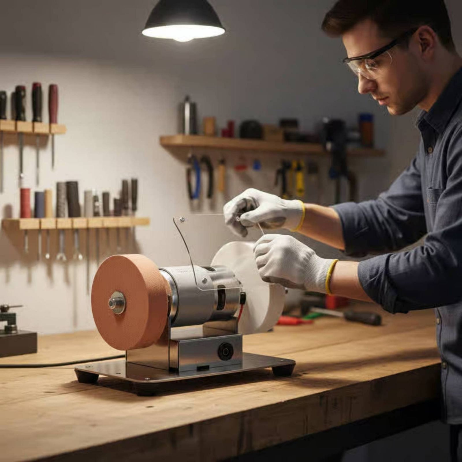 เครื่องเจียรมินิแบบตั้งโต๊ะอเน - Power Tools Used บทวิจารณ์และราคา