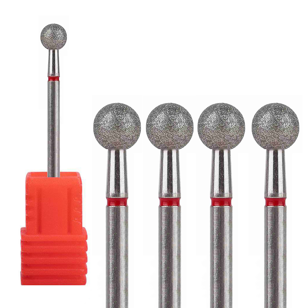 1/2/4Pcs เพชรเจาะเล็บบิตโรตารี - Power Tools Safety บทวิจารณ์และราคา