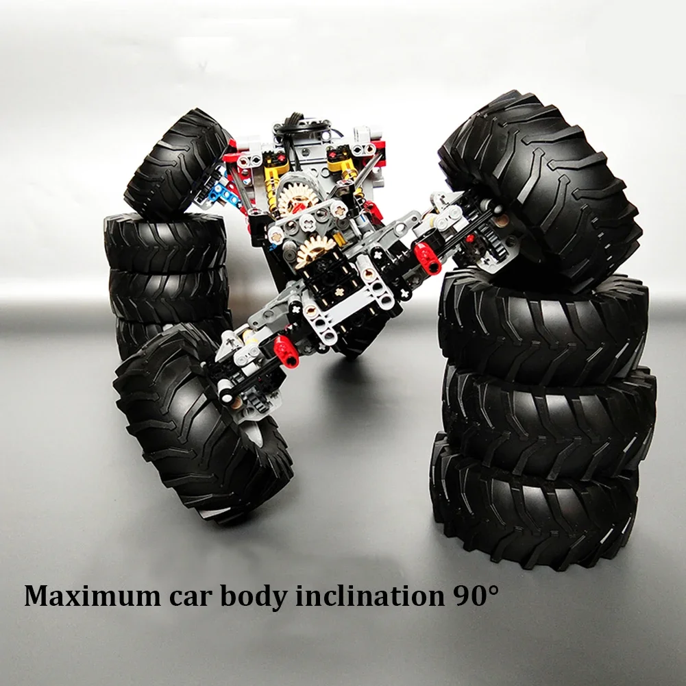 ชุดประกอบรถบรรทุกออฟโรด 4WD MO - Power Tools Lego บทวิจารณ์และราคา