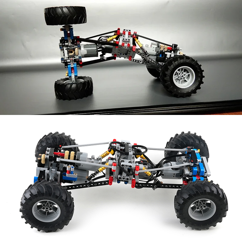 ชุดประกอบรถบรรทุกออฟโรด 4WD MO - Power Tools Lego บทวิจารณ์และราคา