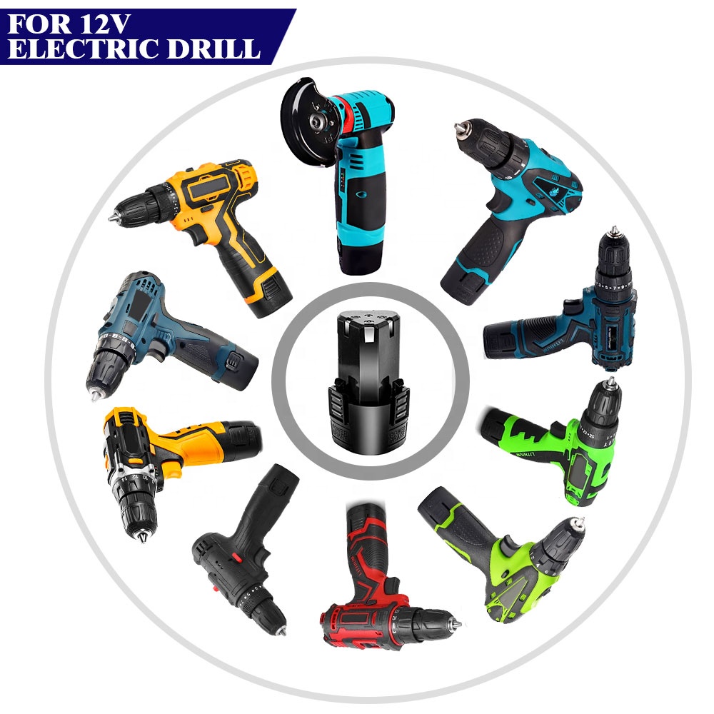 แบตเตอรี่ลิเธียม 12V 1500mAh ส - Power Tools Used บทวิจารณ์และราคา