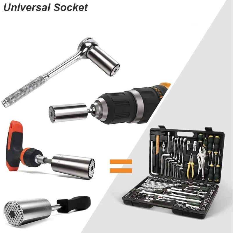 ชุดหัวประแจอเนกประสงค์ 7-19 มม - Power Key Tools บทวิจารณ์และราคา