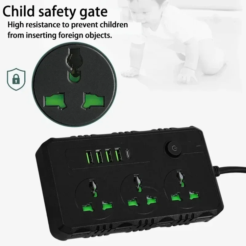ปลั๊กพ่วงพร้อมพอร์ต USB 4 ช่อง - Power Tools Extension บทวิจารณ์และราคา