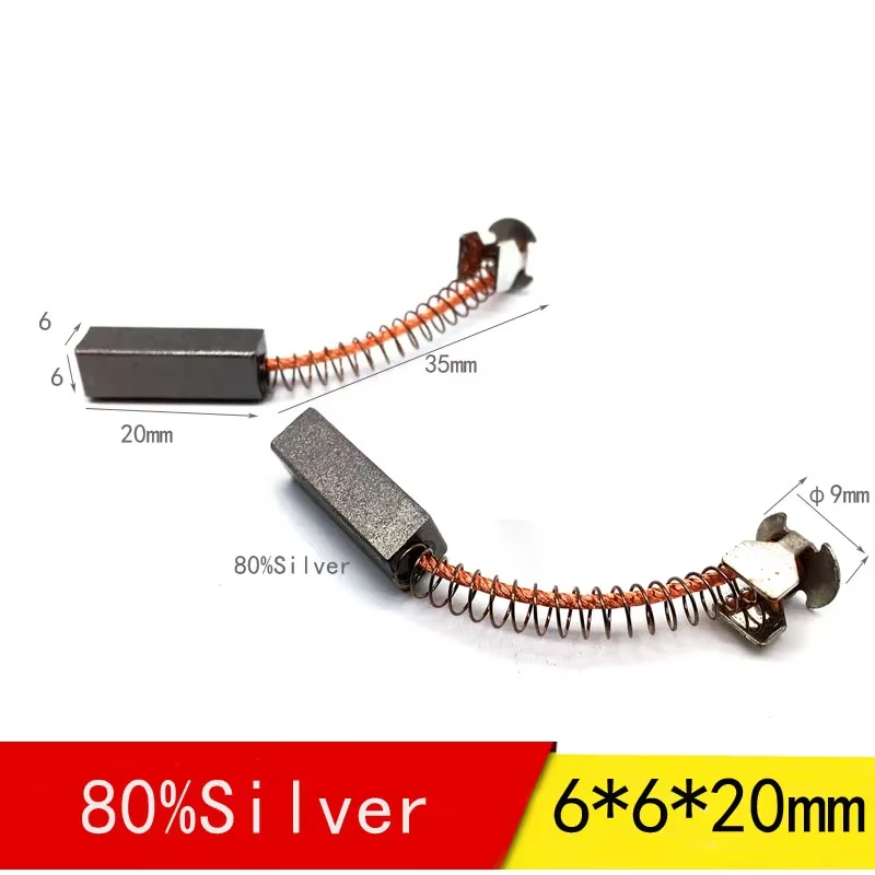 แปรงถ่านคาร์บอน UL94V-0 60-90% - Power Tools Carbon Brush บทวิจารณ์และราคา