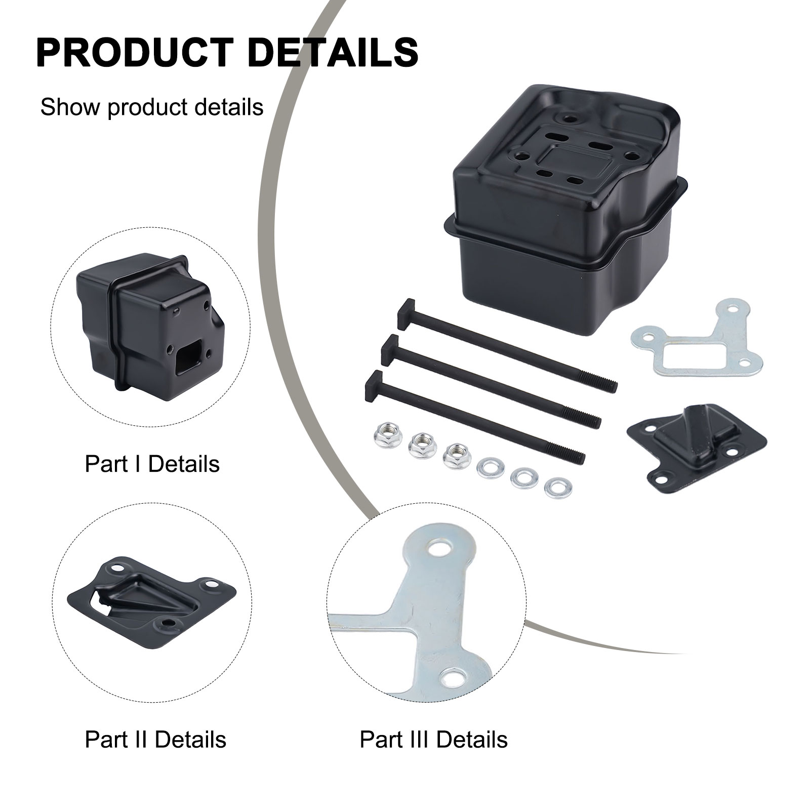 ฝาครอบปะเก็นท่อไอเสีย MS เนื้อ - Power Tools With Names บทวิจารณ์และราคา