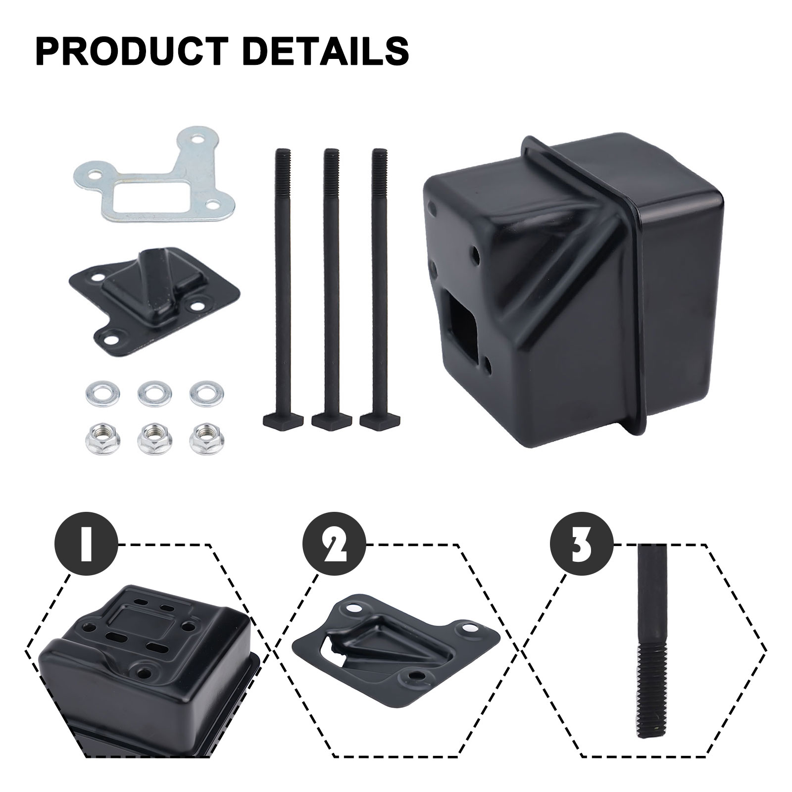 ฝาครอบปะเก็นท่อไอเสีย MS เนื้อ - Power Tools With Names บทวิจารณ์และราคา