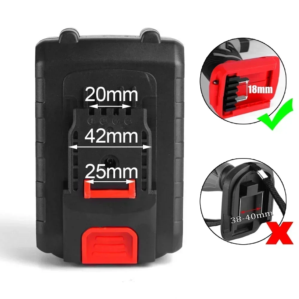 21V ความจุสูงแบตเตอรี่ลิเธียมไ - Power Tools Safety บทวิจารณ์และราคา