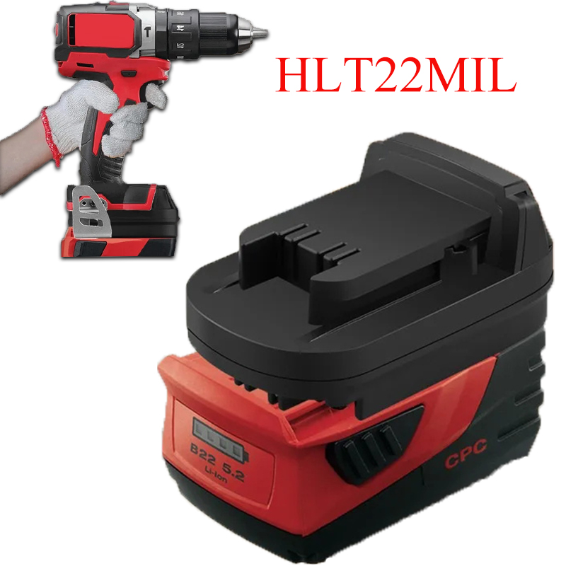 อะแดปเตอร์แบตเตอรี่สําหรับ Mil - Power Tools Hilti บทวิจารณ์และราคา