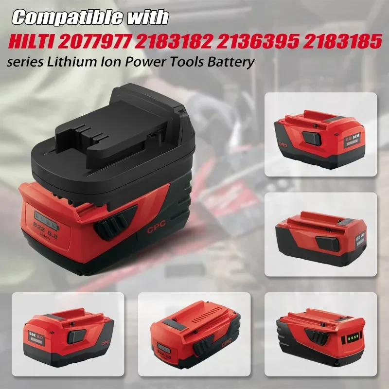 อะแดปเตอร์แบตเตอรี่สําหรับ Mil - Power Tools Hilti บทวิจารณ์และราคา