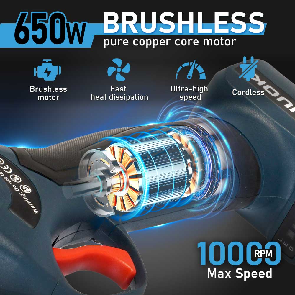 กรรไกรตัดแต่งกิ่งไฟฟ้าไร้สาย S - Power Tools Used บทวิจารณ์และราคา
