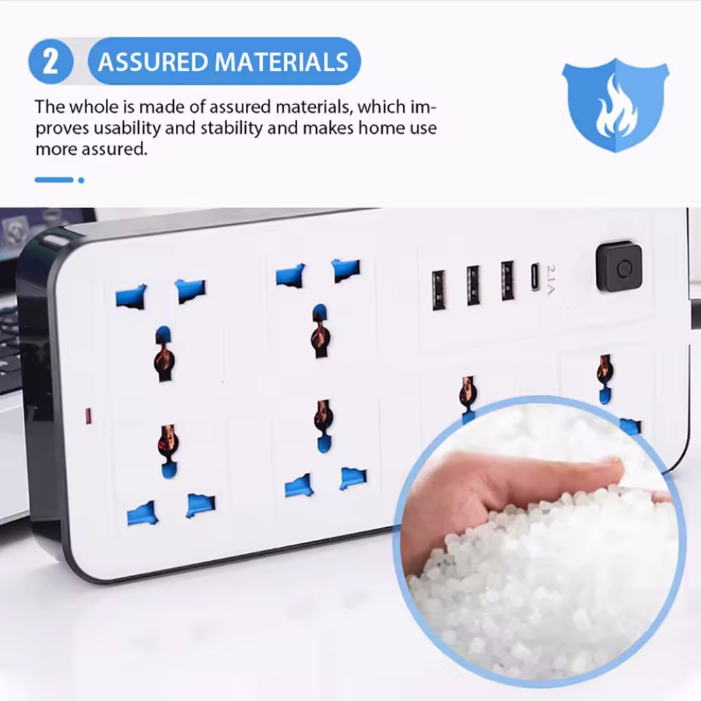 ปลั๊กพ่วงอเนกประสงค์ พอร์ต USB - Power Tools Extension บทวิจารณ์และราคา