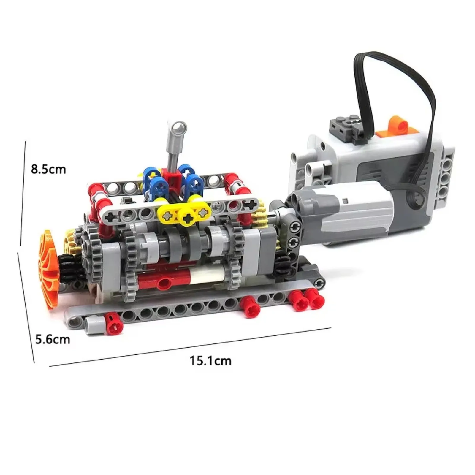 MOC 6-Speed Gearbox Building B - Power Tools Lego บทวิจารณ์และราคา