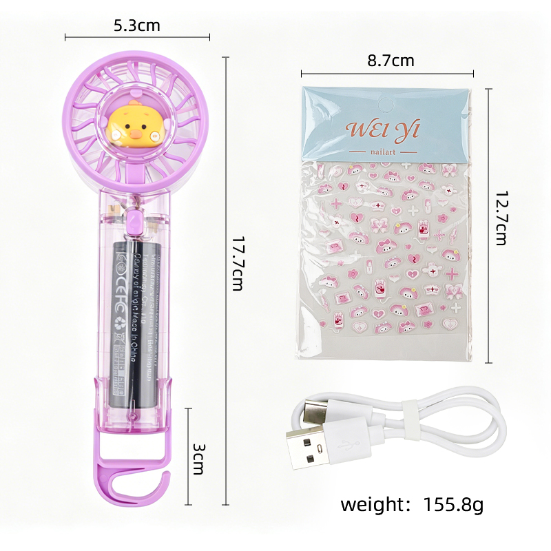 พัดลมพกพาแบบชาร์จไฟ USB พัดลมม - Power Tools Extension บทวิจารณ์และราคา